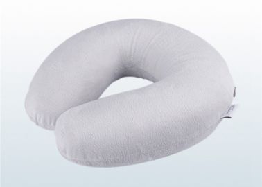 Daya tahan Dibandingkan Foam Travel Neck Pillow Removable dicuci Penutup Dengan Zip